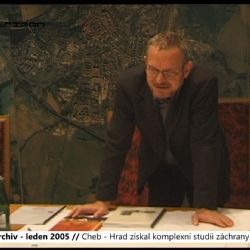 2005 – Cheb: Hrad získal komplexní studii záchrany a využití (TV Západ)
