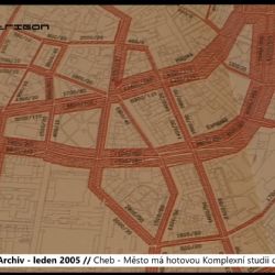 2005 – Cheb: Město má hotovou Komplexní studii dopravy (TV Západ)