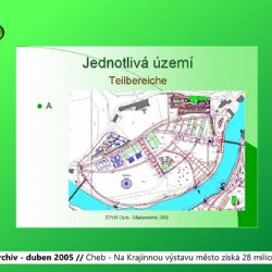 2005 – Cheb: Na Krajinnou výstavu město získá 28 milionů (TV Západ)
