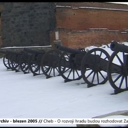 2005 – Cheb: O rozvoji hradu budou rozhodovat Zastupitelé (TV Západ)