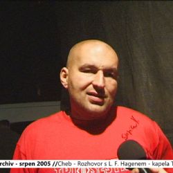 2005 – Cheb: Rozhovor s Lou Fanánkem Hagenem – Tři sestry (TV Západ)
