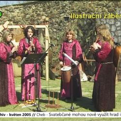 2005 – Cheb: Svatebčané mohou nově využít hrad i muzeum (TV Západ)