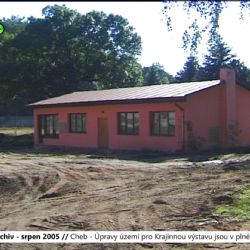 2005 – Cheb: Úpravy území pro Krajinnou výstavu jsou v plném proudu (TV Západ)