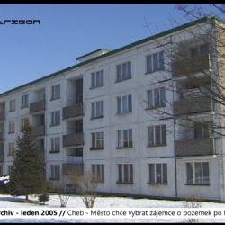2005 – Cheb: V DPS vznikne dalších 16 garsonek (TV Západ)