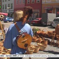 2005 – Cheb: Zahájení turistické sezony doprovodily další akce (TV Západ)