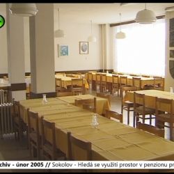 2005 – Sokolov: Hledá se využití prostor v penzionu pro seniory (TV Západ)
