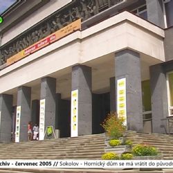 2005 – Sokolov: Hornický dům se má vrátit do původní podoby (TV Západ)