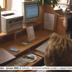 2005 – Sokolov: Knihovna vyhlásila soutěž o nejlepší folkovou píseň (TV Západ)