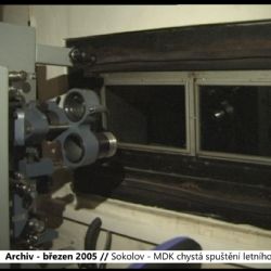 2005 – Sokolov: MDK chystá spuštění letního kina (TV Západ)