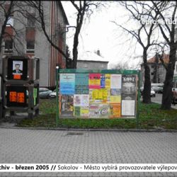 2005 – Sokolov: Město vybírá provozovatele výlepových ploch (TV Západ)
