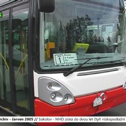 2005 – Sokolov: MHD získá během dvou let čtyři nízkopodlažní autobusy (TV Západ)