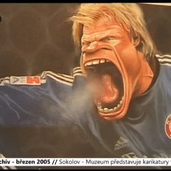 2005 – Sokolov: Muzeum představuje karikatury fotbalistů (TV Západ)