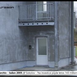 2005 – Sokolov: Na investice půjde letos 143 milionů korun (TV Západ)