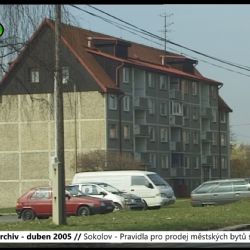 2005 – Sokolov: Pravidla pro prodej městských bytů se změní (TV Západ)