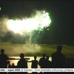 2005 – Sokolov: První přehlídka ohňostrojů přilákala tisíce lidí (TV Západ)