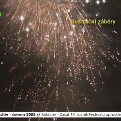 2005 – Sokolov: První soutěžní přehlídka ohňostrojů se blíží (TV Západ)
