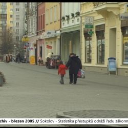 2005 – Sokolov: Statistika přestupků odráží řadu zákonných změn (TV Západ)