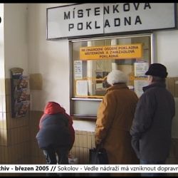2005 – Sokolov: Vedle nádraží má vzniknout dopravní terminál (TV Západ)