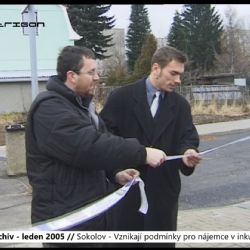 2005 – Sokolov: Vznikají podmínky pro nájemce v inkubátorech (TV Západ)