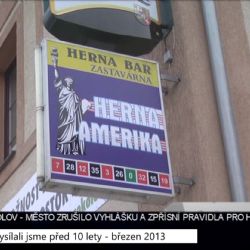 2013 – Sokolov: Město zpřísní pravidla pro fungující herny (4905) (TV Západ)