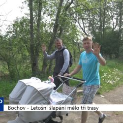 Bochov: Letošní šlapání mělo tři trasy (TV Západ)