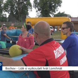 Bochov: Lidé si vyzkoušeli hrát Lomihnát (TV Západ)