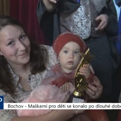 Bochov: Maškarní pro děti se konalo po dlouhé pauze (TV Západ)