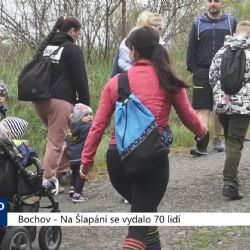 Bochov: Na Šlapání se vydalo sedm desítek lidí (TV Západ)