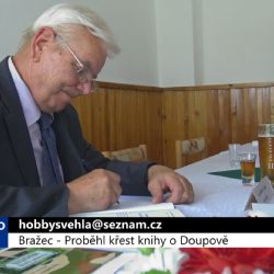 Bražec: Proběhl křest knihy o Doupově (TV Západ)