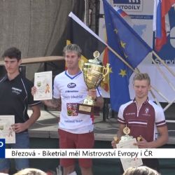 Březová: Biketrial měl Mistrovství Evropy i ČR (TV Západ)