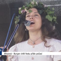 Březová: Burger chilli festu přálo počasí (TV Západ)