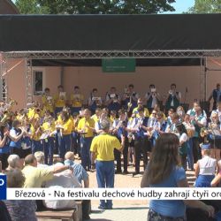 Březová: Na festivalu dechové hudby zahrají čtyři orchestry (TV Západ)