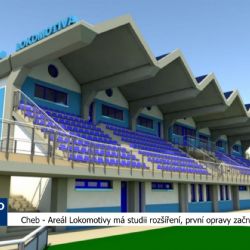 Cheb: Areál Lokomotivy má studii rozšíření, první opravy začnou v hale (TV Západ)
