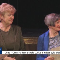 Cheb: Ceny Nadace Schola Ludus a města byly předány (TV Západ)