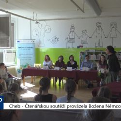 Cheb: Čtenářskou soutěží provázela Božena Němcová (TV Západ)