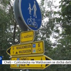 Cheb: Cyklostezka na Waldassen se dočká další etapy (TV Západ)