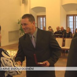 Cheb: Dárci krve získali ocenění (TV Západ)