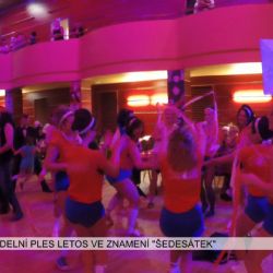 Cheb: Divadelní ples letos ve znamení „šedesátek“ (TV Západ)