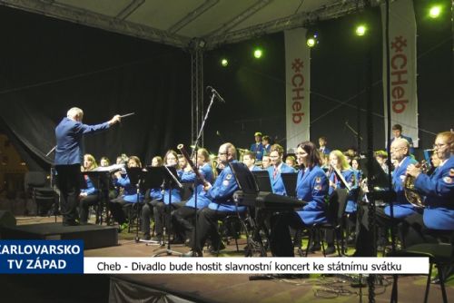 Foto: Cheb: Divadlo bude hostit slavnostní koncert ke státnímu svátku (TV Západ)