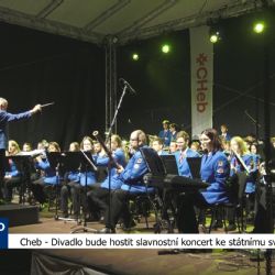 Cheb: Divadlo bude hostit slavnostní koncert ke státnímu svátku (TV Západ)