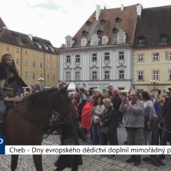 Cheb: Dny evropského dědictví doplnil mimořádný program (TV Západ)