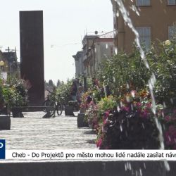 Cheb: Do Projektů pro město mohou lidé nadále zasílat návrhy (TV Západ)