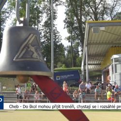 Cheb: Do škol mohou přijít trenéři, chystají se i rozsáhlé projekty (TV Západ)