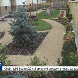 Cheb: DPS Spáleniště má opravené prostory a novou zahradu (TV Západ)