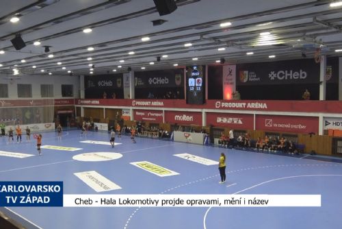 obrázek:Cheb: Hala Lokomotivy projde opravami, mění i název (TV Západ)