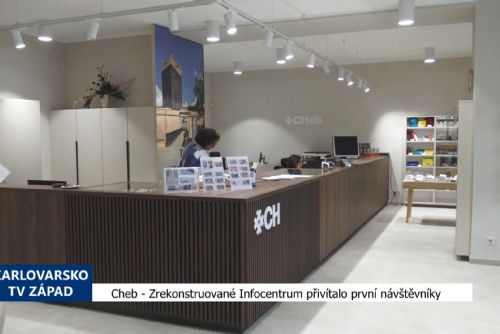 obrázek:Cheb: Infocentrum se po rekonstrukci otevřelo veřejnosti (TV Západ)
