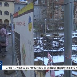 Cheb: Investice do komunikací si vyžádají desítky milionů (TV Západ)