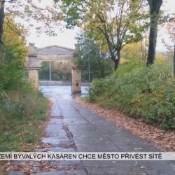 Cheb: K území bývalých kasáren chce město přivést sítě (TV Západ)