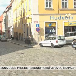 Cheb: Kamenná ulice projde rekonstrukcí ve dvou etapách (TV Západ)