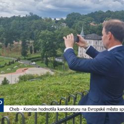 Cheb: Komise hodnotila kandidaturu na Evropské město sportu (TV Západ)